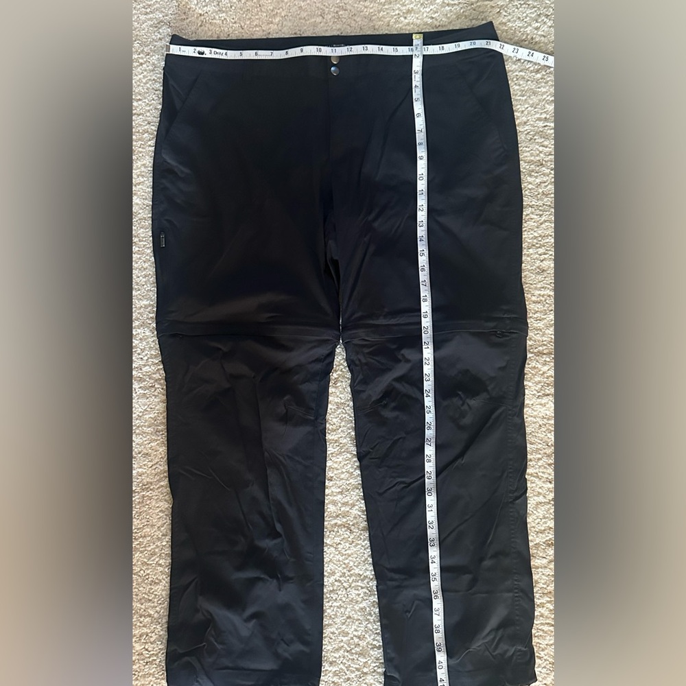 Columbia Convertible Hiking Pants 22W Plus Size Zip Off Outdoor - Picture 10 of 11